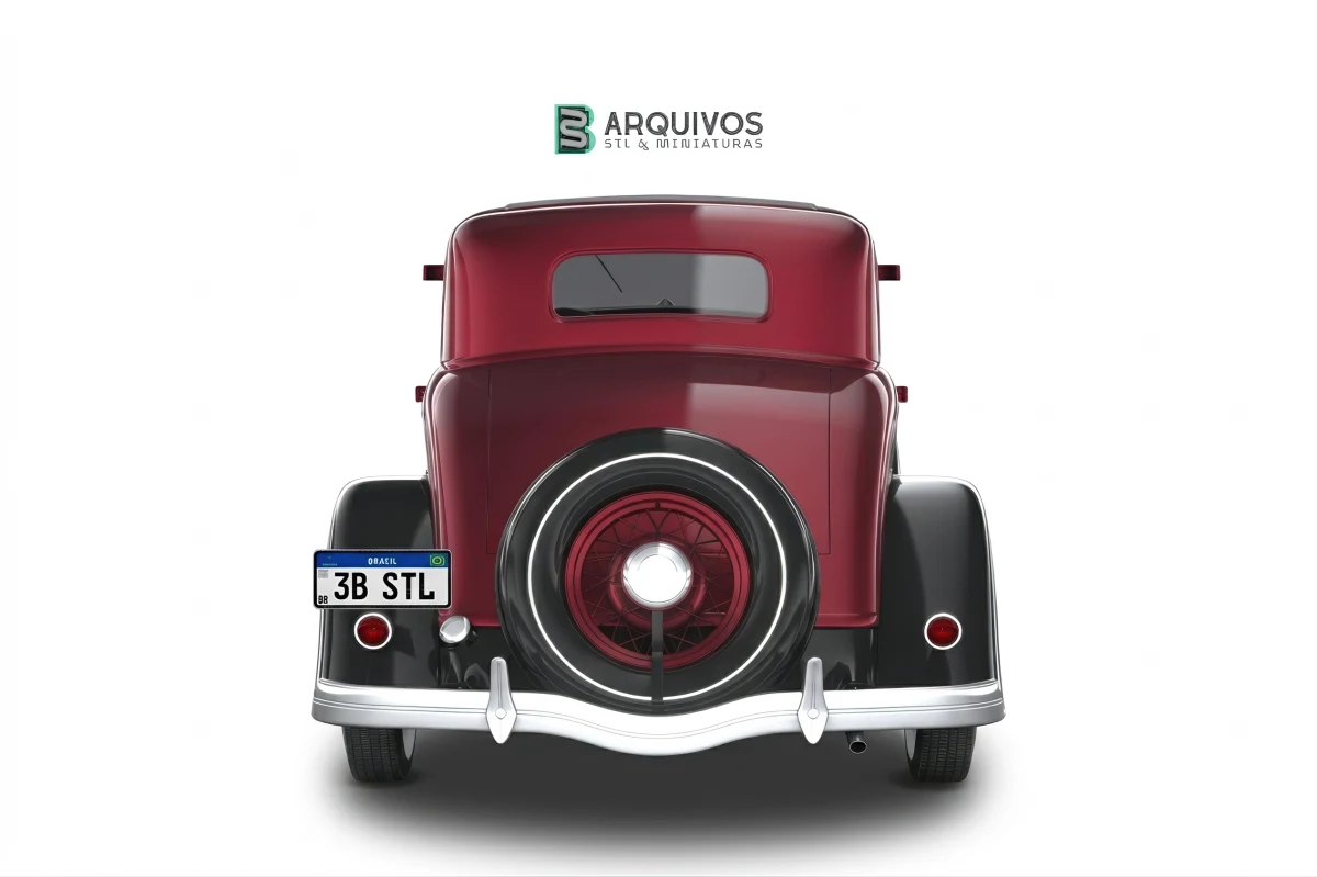 Modelo 3D STL - Ford Coupe 1934 — foto 6